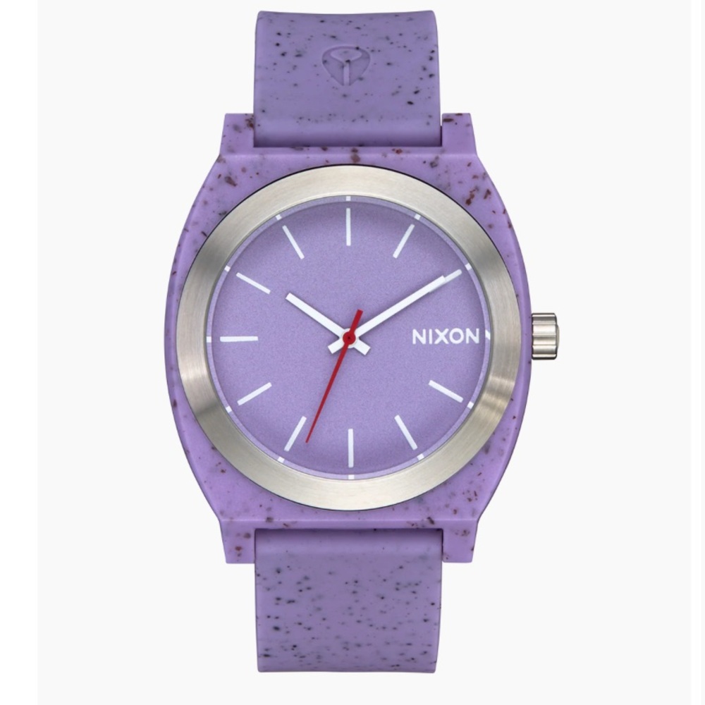 Nixon Lavender time teller rubber unisex Watch